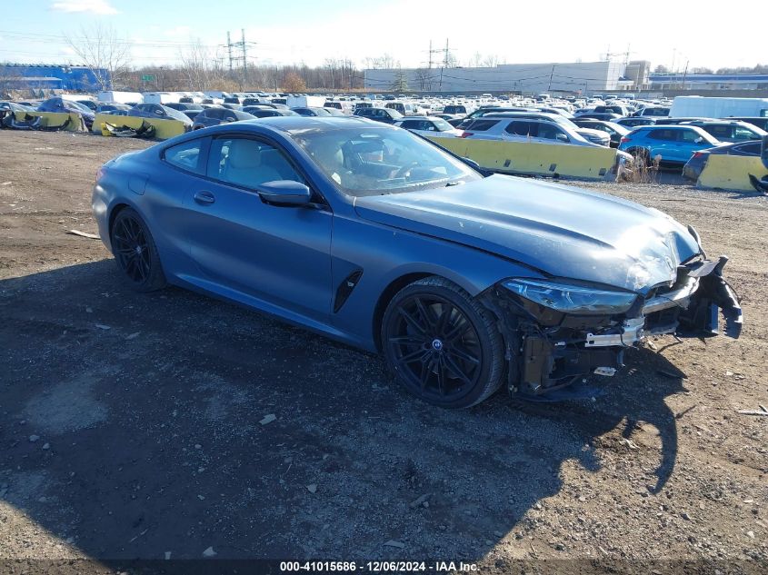 2019 BMW M850I xDrive VIN: WBABC4C54KBU96780 Lot: 41015686