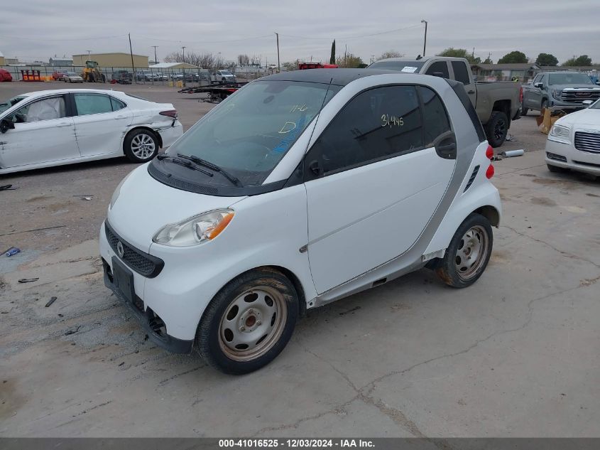 2015 Smart Fortwo Passion/Pure VIN: WMEEJ3BA1FK795178 Lot: 41016525