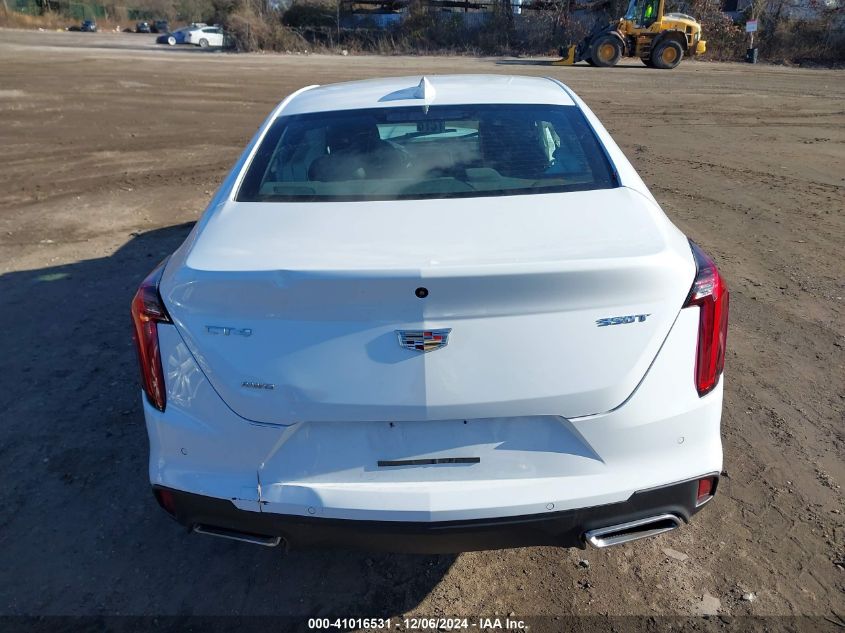 2024 Cadillac Ct4 Luxury VIN: 1G6DK5RKXR0130039 Lot: 41016531