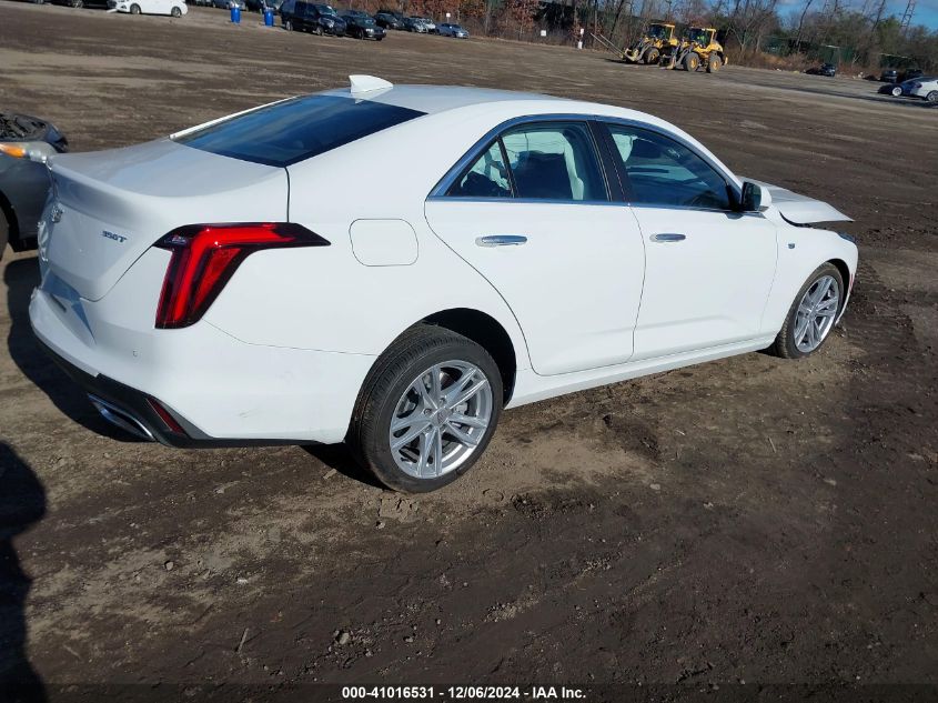 2024 Cadillac Ct4 Luxury VIN: 1G6DK5RKXR0130039 Lot: 41016531