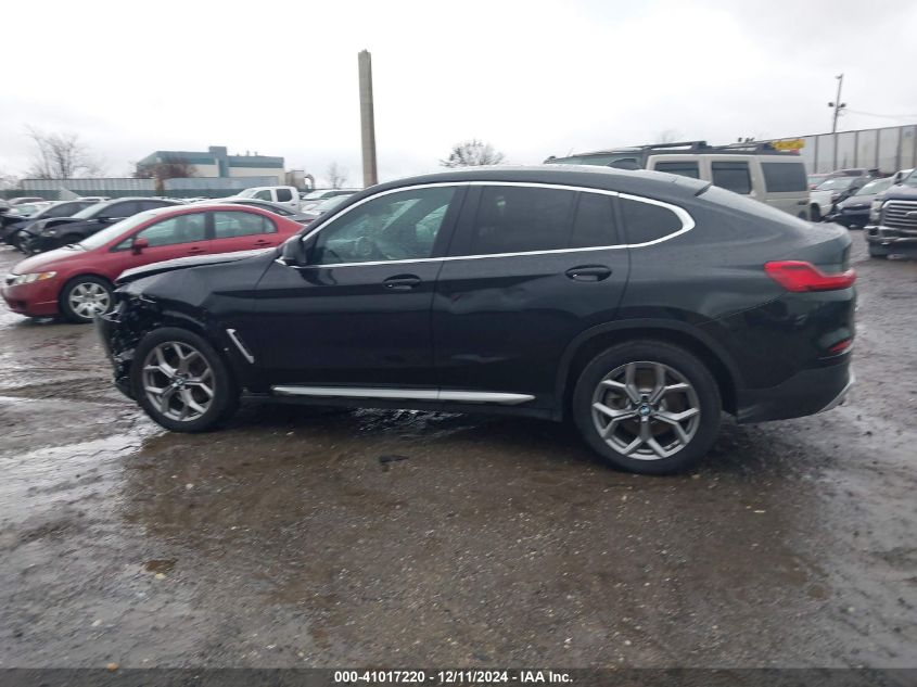 2020 BMW X4 xDrive30I VIN: 5UX2V1C02L9C58906 Lot: 41017220