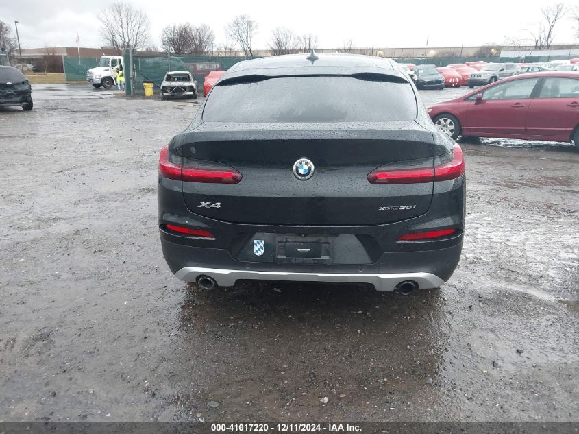 2020 BMW X4 xDrive30I VIN: 5UX2V1C02L9C58906 Lot: 41017220