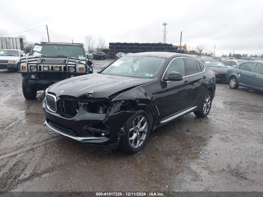 2020 BMW X4 xDrive30I VIN: 5UX2V1C02L9C58906 Lot: 41017220