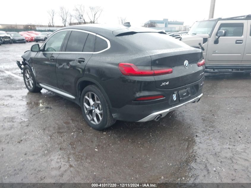 2020 BMW X4 xDrive30I VIN: 5UX2V1C02L9C58906 Lot: 41017220