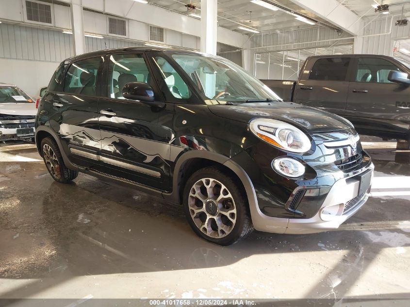 2014 Fiat 500L Trekking VIN: ZFBCFADH7EZ013366 Lot: 41017658