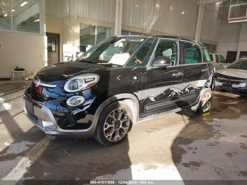 2014 Fiat 500L Trekking VIN: ZFBCFADH7EZ013366 Lot: 41017658