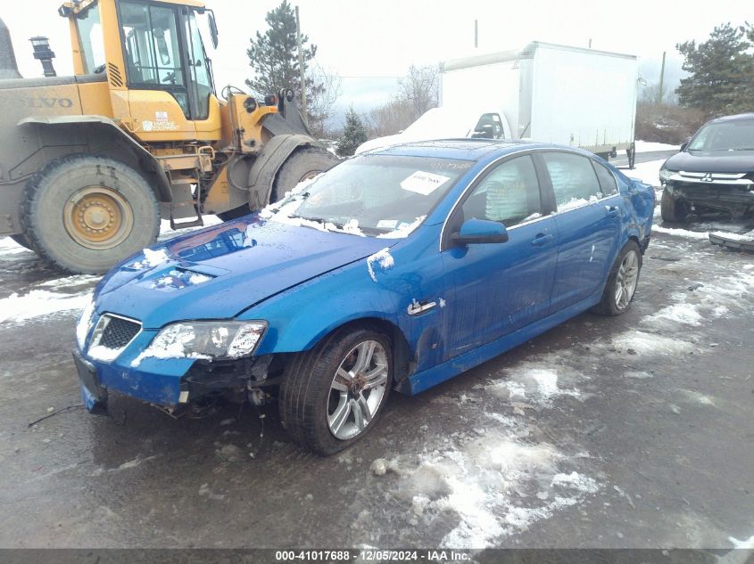 2009 Pontiac G8 VIN: 6G2ER57749L237167 Lot: 41017688