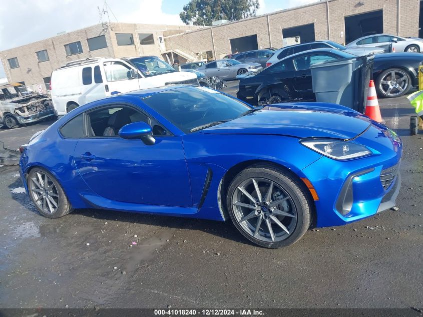 2022 Subaru Brz Limited VIN: JF1ZDBF14N8701758 Lot: 41018240