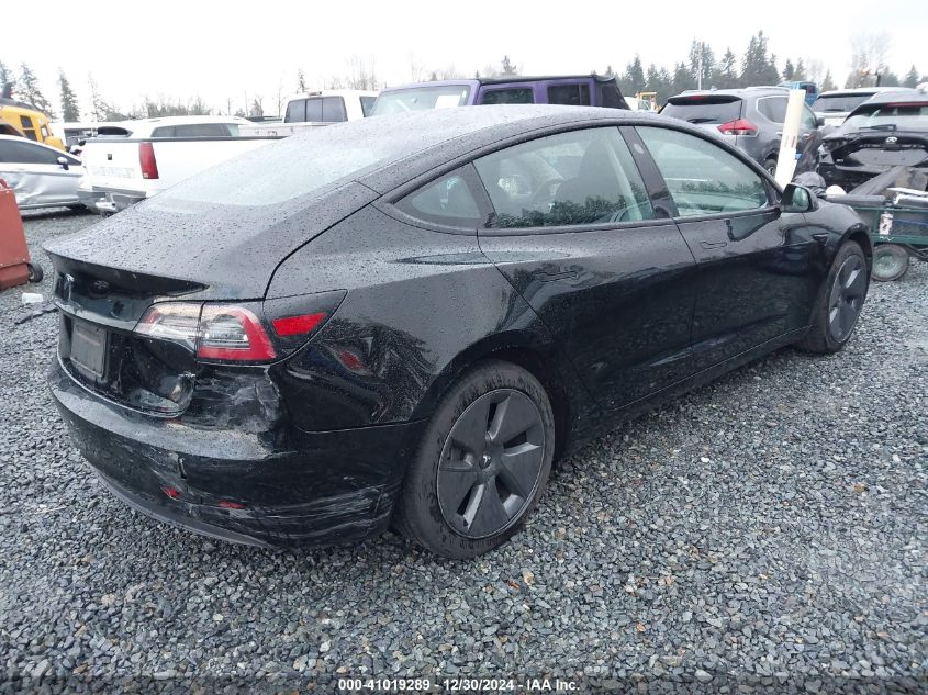 2021 Tesla Model 3 Standard Range Plus Rear-Wheel Drive VIN: 5YJ3E1EA8MF875503 Lot: 41019289