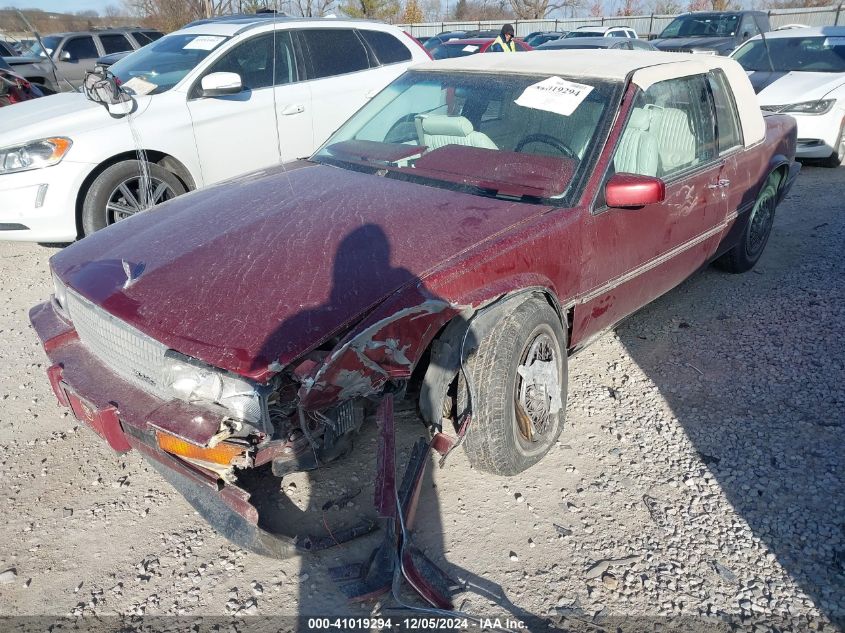 1986 Cadillac Eldorado VIN: 1G6EL5787GU602633 Lot: 41019294