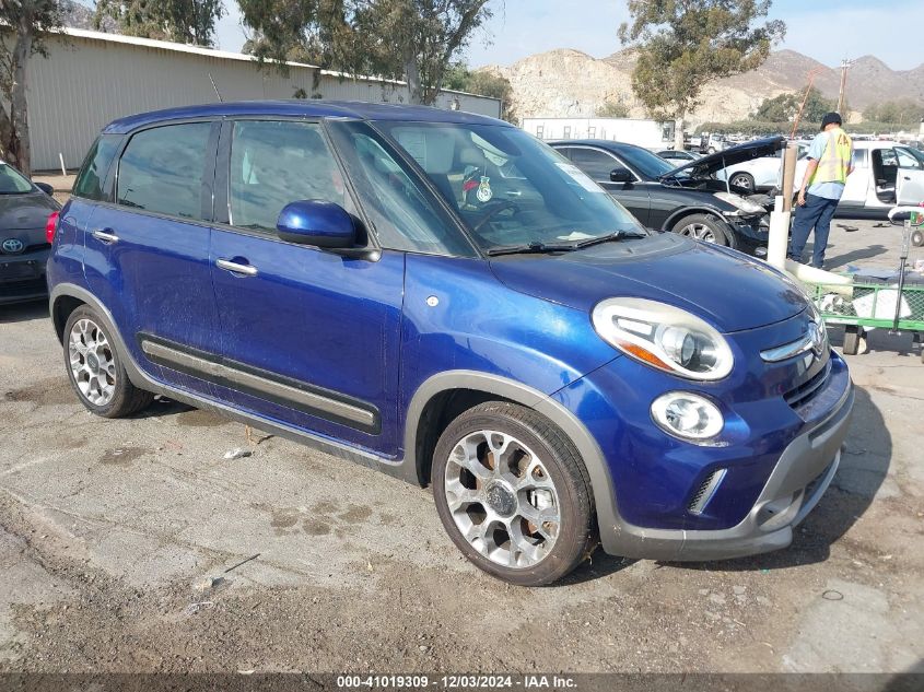 2016 Fiat 500L Trekking VIN: ZFBCFADH6GZ038438 Lot: 41019309