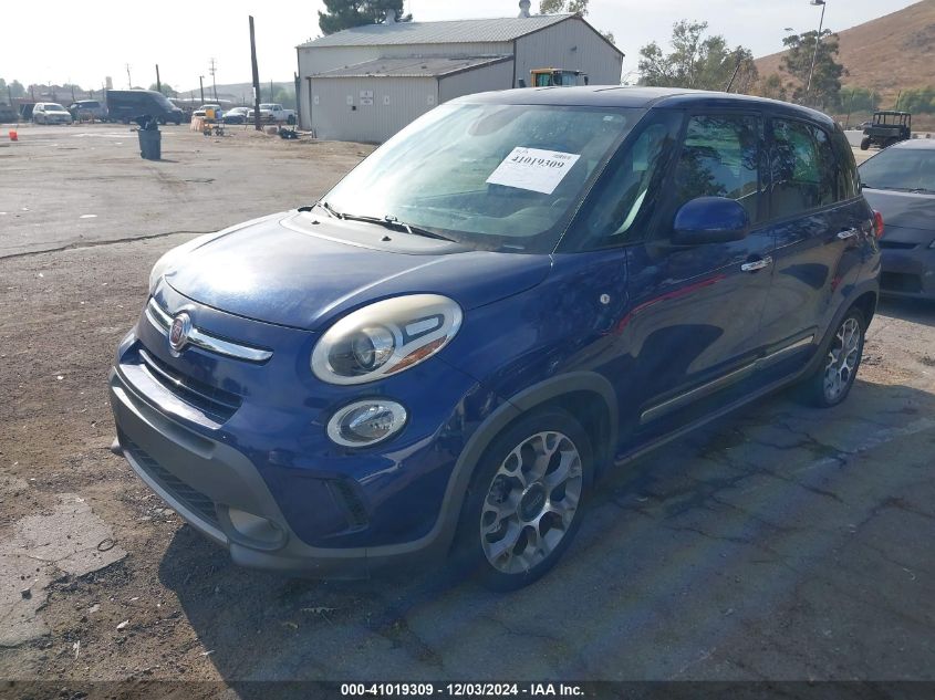 2016 Fiat 500L Trekking VIN: ZFBCFADH6GZ038438 Lot: 41019309