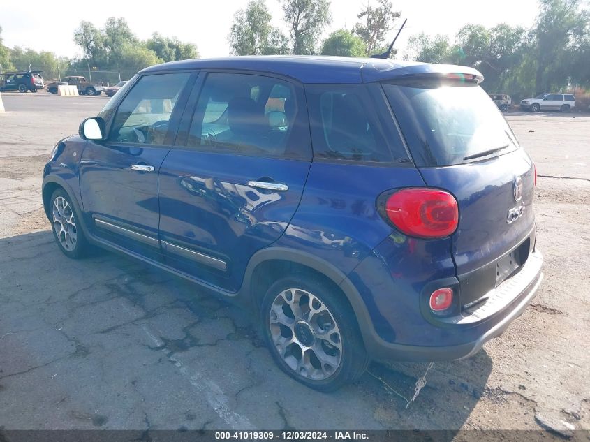 2016 Fiat 500L Trekking VIN: ZFBCFADH6GZ038438 Lot: 41019309