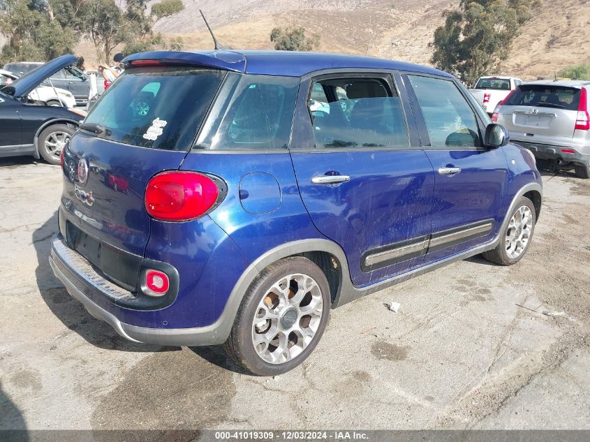 2016 Fiat 500L Trekking VIN: ZFBCFADH6GZ038438 Lot: 41019309