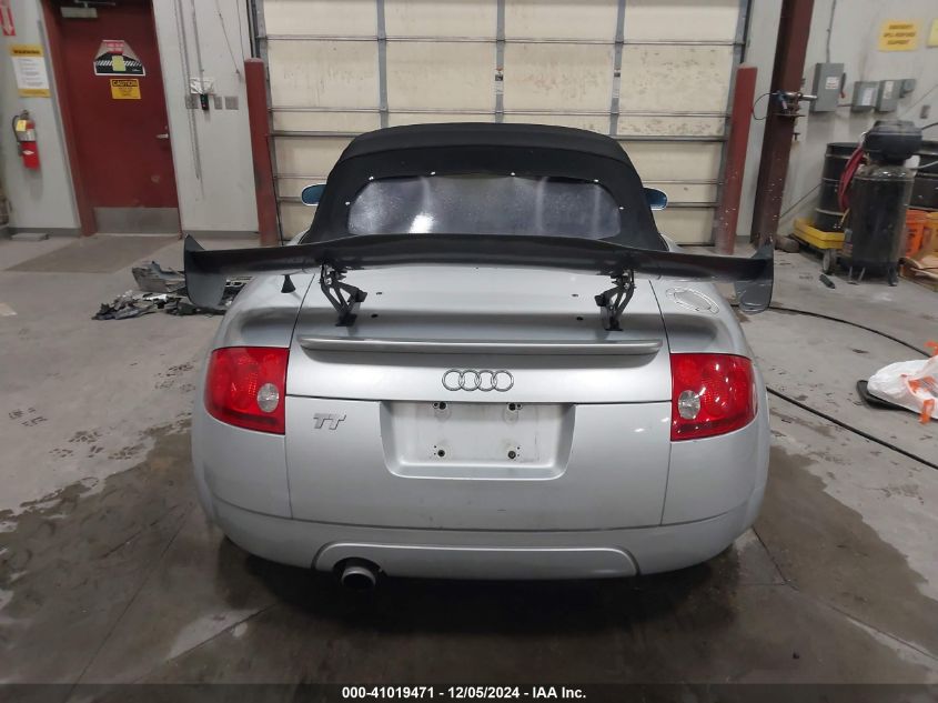 2001 Audi Tt VIN: TRUTX28N411025358 Lot: 41019471