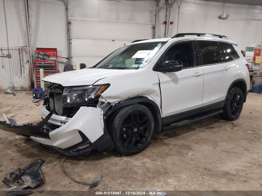 2024 Honda Passport Awd Black VIN: 5FNYF8H86RB001825 Lot: 41019497