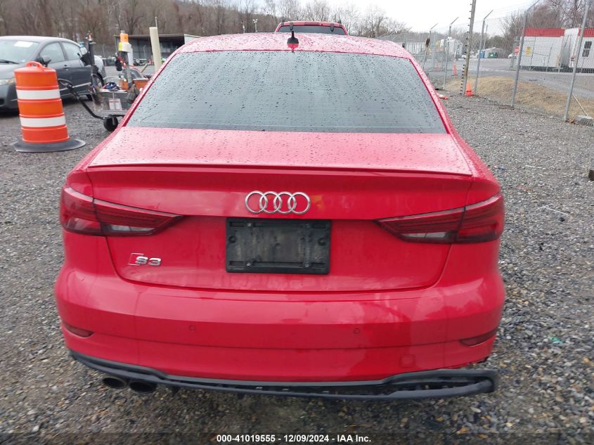 2020 Audi S3 Premium Plus Tfsi Quattro S Tronic VIN: WAUE1GFF7LA096499 Lot: 41019555