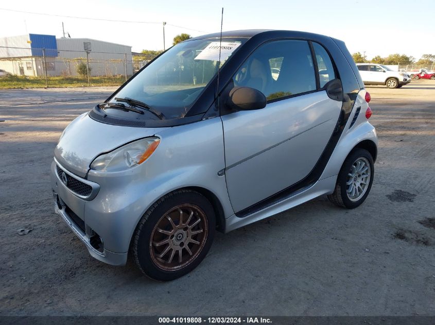 2014 Smart Fortwo Passion/Pure VIN: WMEEJ3BA3EK762567 Lot: 41019808