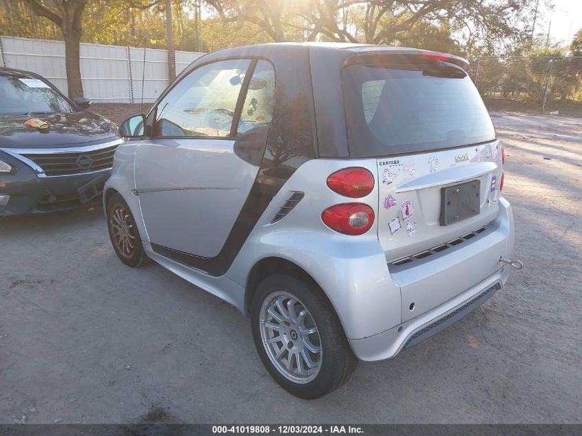 2014 Smart Fortwo Passion/Pure VIN: WMEEJ3BA3EK762567 Lot: 41019808