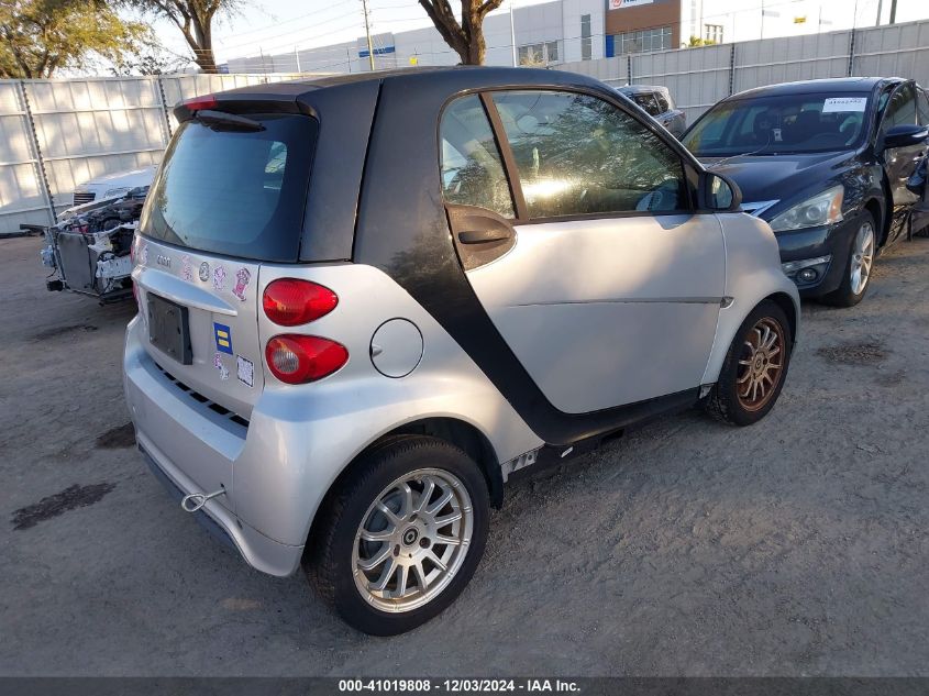 2014 Smart Fortwo Passion/Pure VIN: WMEEJ3BA3EK762567 Lot: 41019808