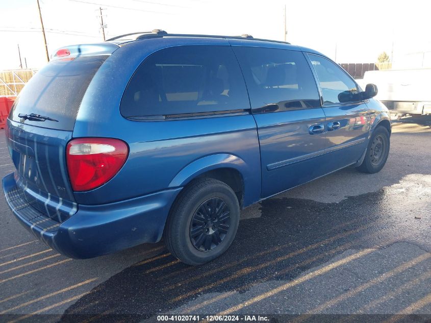 2006 Dodge Grand Caravan Sxt VIN: 2D4GP44L66R685015 Lot: 41020741