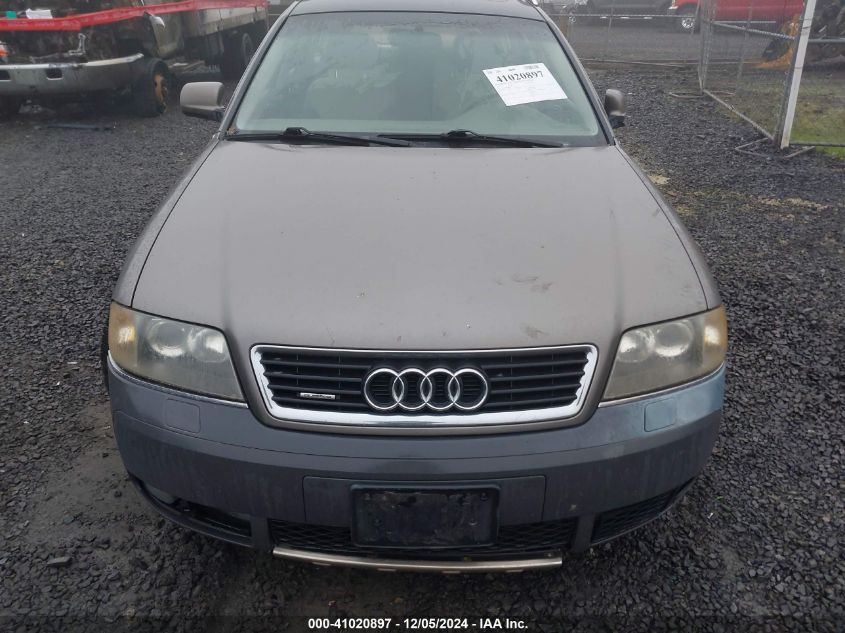 2001 Audi Allroad VIN: WAUYP54B01N150179 Lot: 41020897