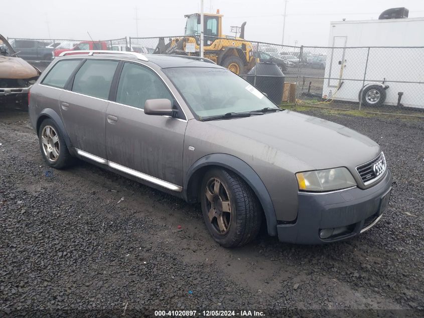 2001 Audi Allroad VIN: WAUYP54B01N150179 Lot: 41020897