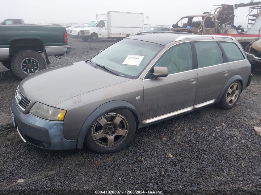 2001 Audi Allroad VIN: WAUYP54B01N150179 Lot: 41020897