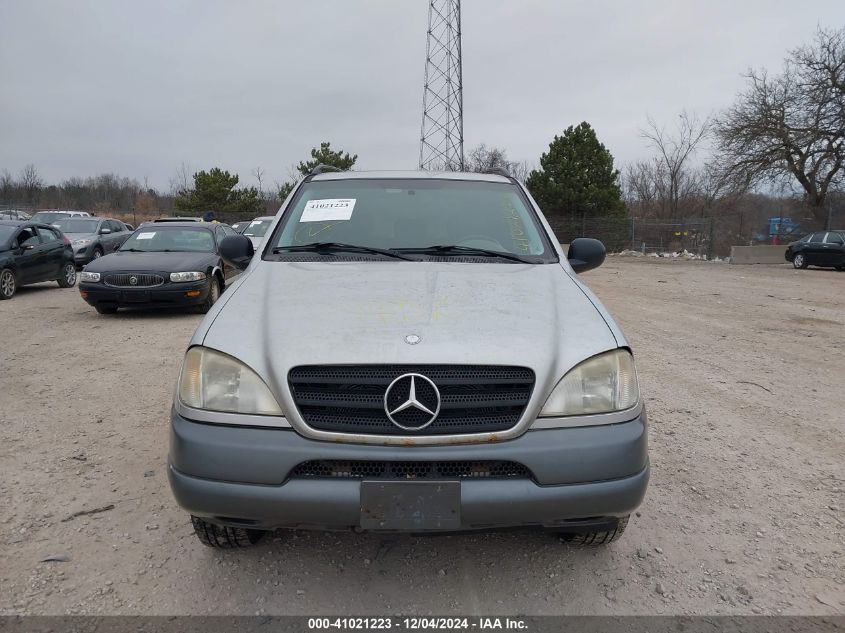 1999 Mercedes-Benz Ml 320 VIN: 4JGAB54E4XA110163 Lot: 41021223