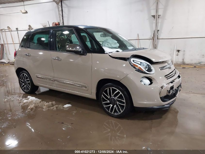 2014 Fiat 500L Lounge VIN: ZFBCFACH8EZ023079 Lot: 41021273