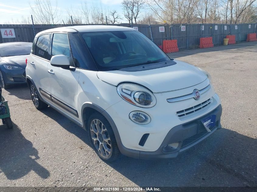 2014 Fiat 500L Trekking VIN: ZFBCFADH9EZ012820 Lot: 41021590