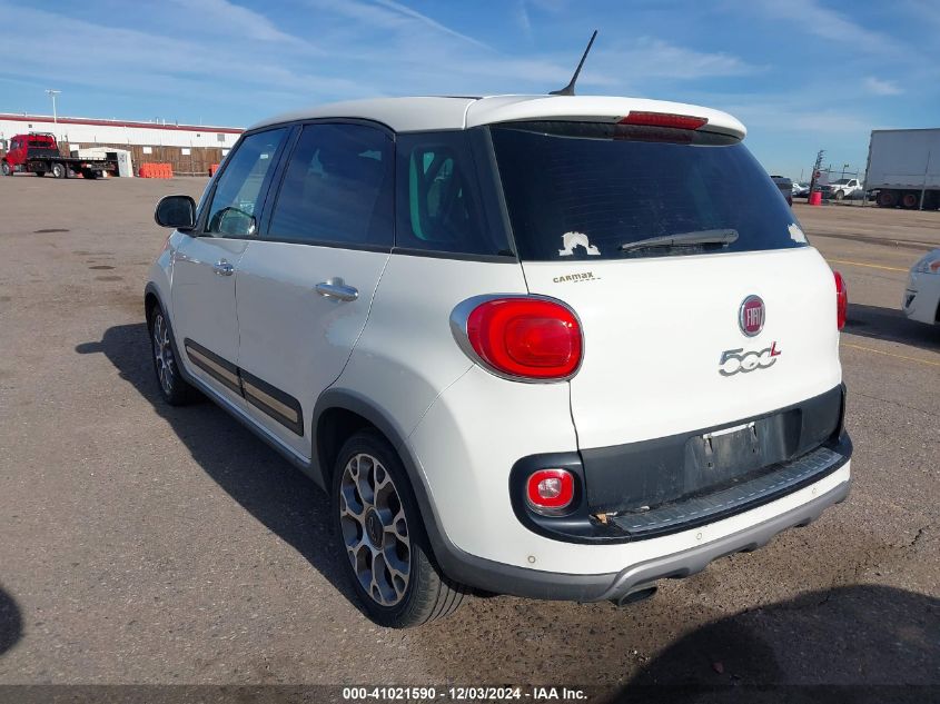 2014 Fiat 500L Trekking VIN: ZFBCFADH9EZ012820 Lot: 41021590