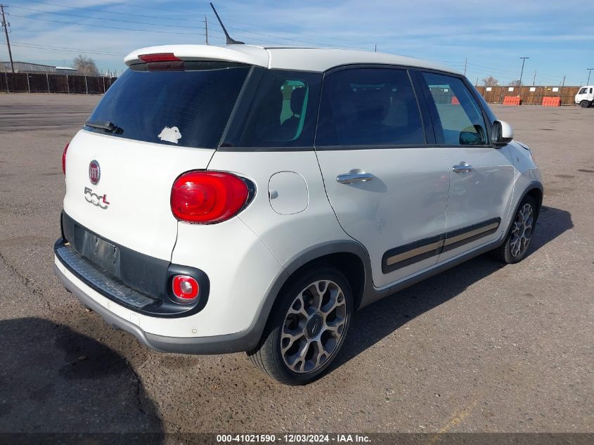 2014 Fiat 500L Trekking VIN: ZFBCFADH9EZ012820 Lot: 41021590