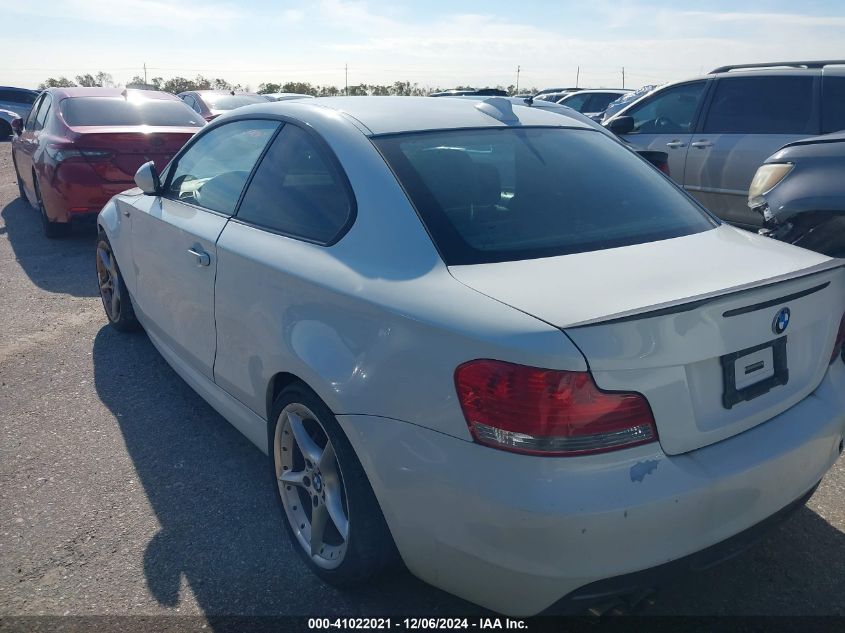 2009 BMW 135I VIN: WBAUC73519VK94515 Lot: 41022021