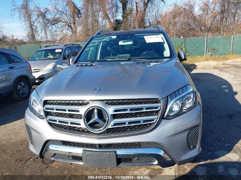 2017 Mercedes-Benz Gls 450 4Matic VIN: 4JGDF6EE6HA754710 Lot: 41022216