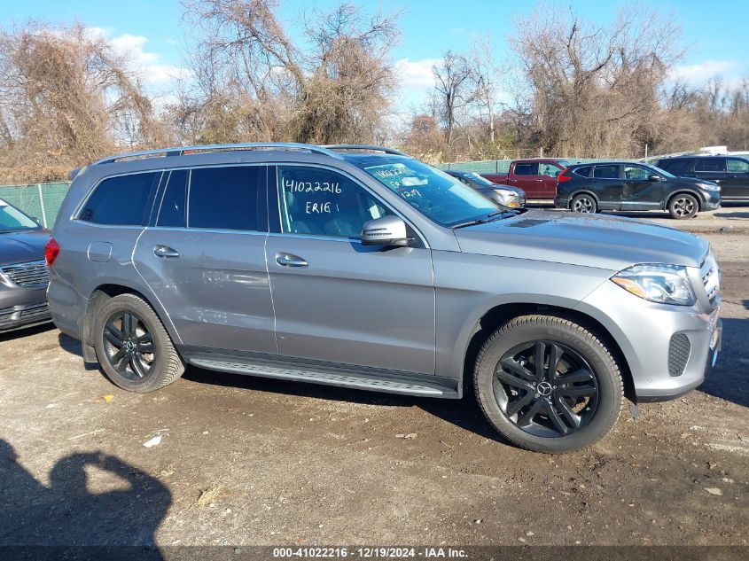 2017 Mercedes-Benz Gls 450 4Matic VIN: 4JGDF6EE6HA754710 Lot: 41022216