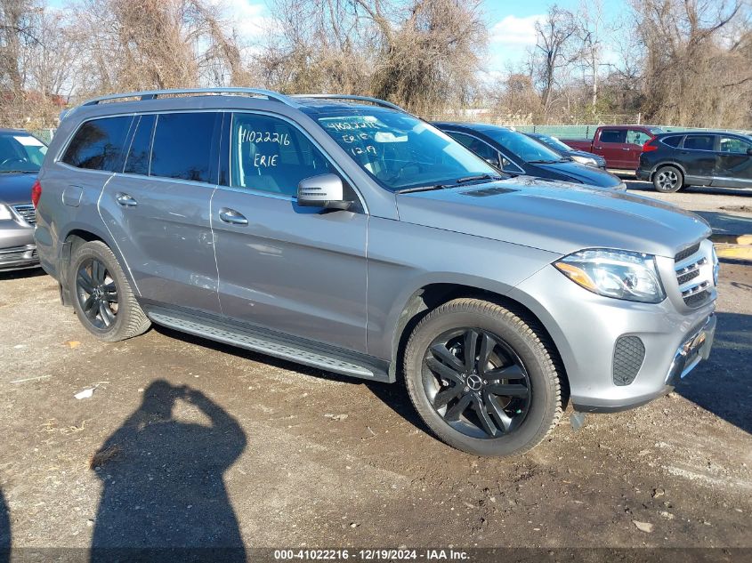 2017 Mercedes-Benz Gls 450 4Matic VIN: 4JGDF6EE6HA754710 Lot: 41022216