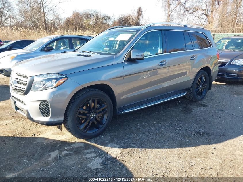 2017 Mercedes-Benz Gls 450 4Matic VIN: 4JGDF6EE6HA754710 Lot: 41022216