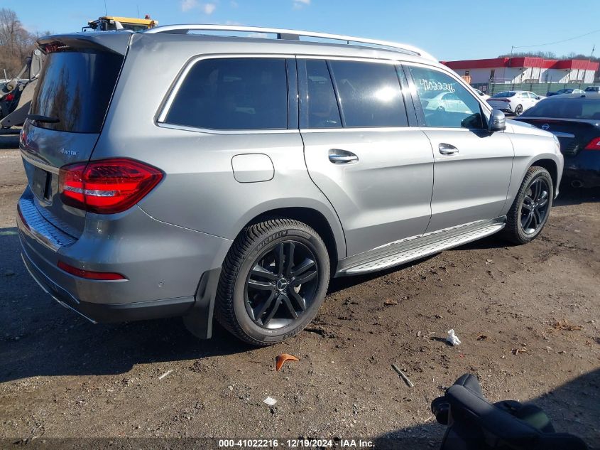 2017 Mercedes-Benz Gls 450 4Matic VIN: 4JGDF6EE6HA754710 Lot: 41022216