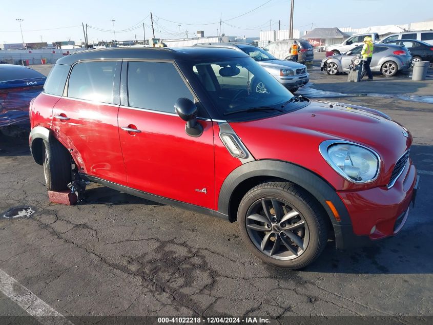 2013 Mini Countryman Cooper S VIN: WMWZC5C53DWM16109 Lot: 41022218