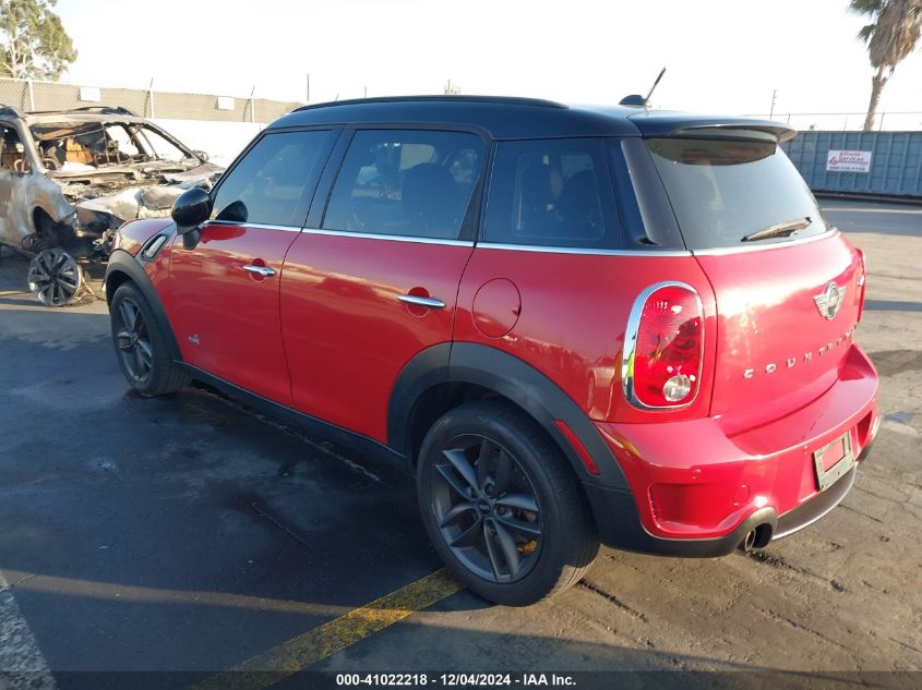 2013 Mini Countryman Cooper S VIN: WMWZC5C53DWM16109 Lot: 41022218