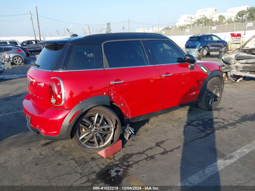 2013 Mini Countryman Cooper S VIN: WMWZC5C53DWM16109 Lot: 41022218