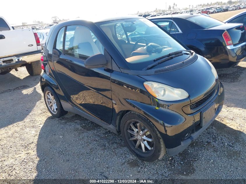 2008 Smart Fortwo Passion/Pure VIN: WMEEJ31X08K122360 Lot: 41022298