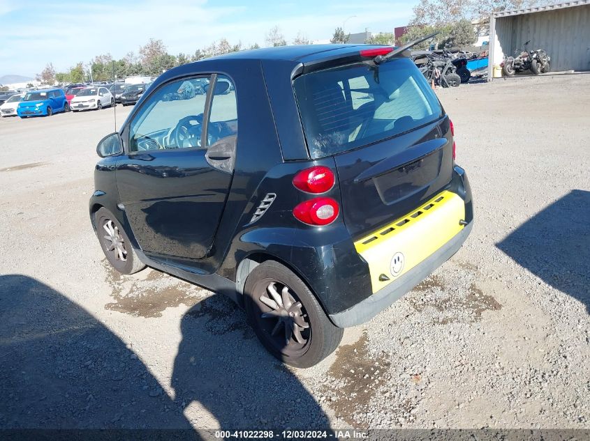 2008 Smart Fortwo Passion/Pure VIN: WMEEJ31X08K122360 Lot: 41022298