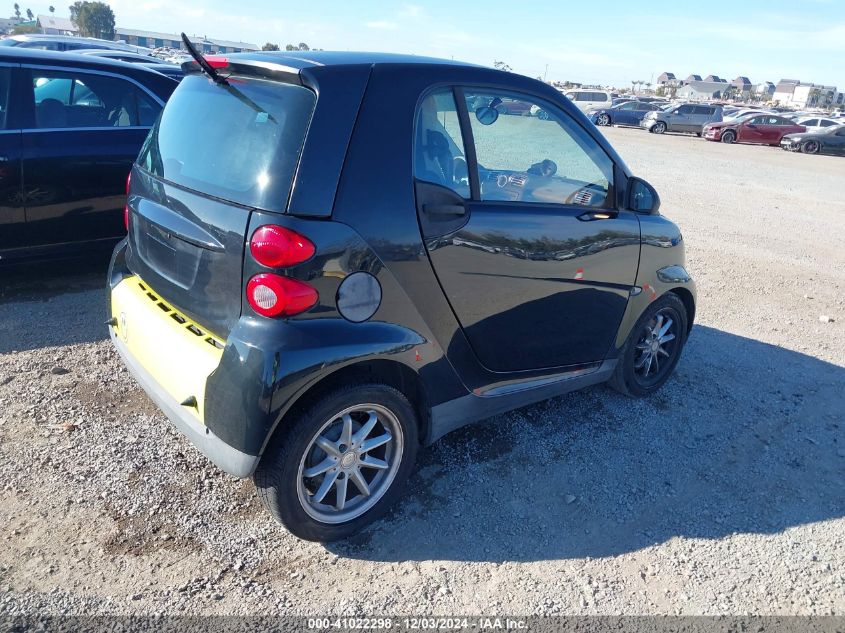 2008 Smart Fortwo Passion/Pure VIN: WMEEJ31X08K122360 Lot: 41022298