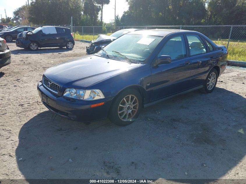 2003 Volvo S40 A VIN: YV1VS29573F934260 Lot: 41022308