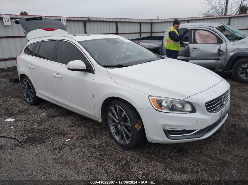 2015 Volvo V60 T5 Premier VIN: YV126MEB9F1192430 Lot: 41022807