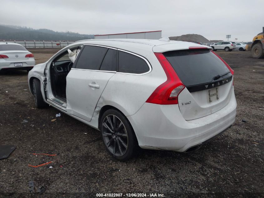 2015 Volvo V60 T5 Premier VIN: YV126MEB9F1192430 Lot: 41022807