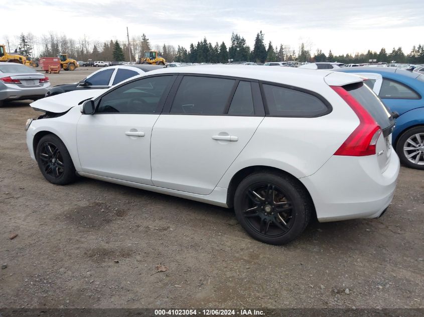 2015 Volvo V60 T5 VIN: YV1612SA7F1194192 Lot: 41023054