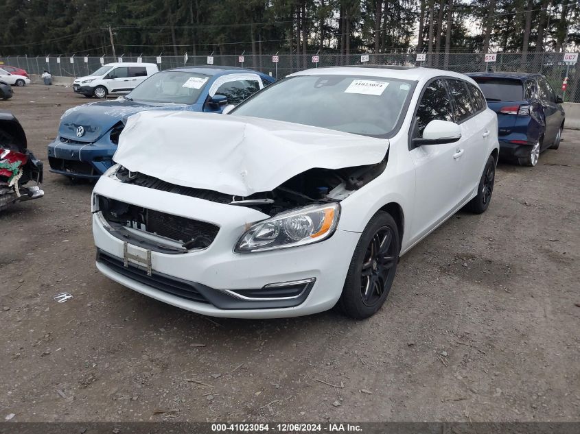 2015 Volvo V60 T5 VIN: YV1612SA7F1194192 Lot: 41023054